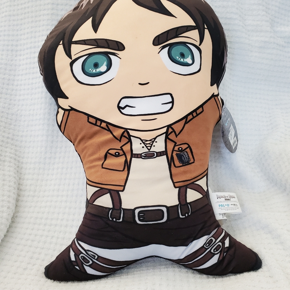 Eren Yeager Exclusive Limited Plush Pillow